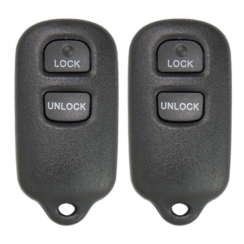 Keyless2Go Replacement for New Keyless Entry Remote Car Key Fob 3 Button FCC HYQ12BBX HYQ12BAN (2 Pack) - Image 1